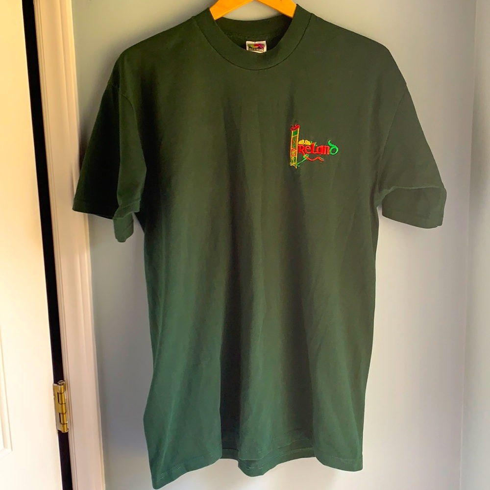 Ireland Souvenir T-Shirt Vintage Retro Looking XL